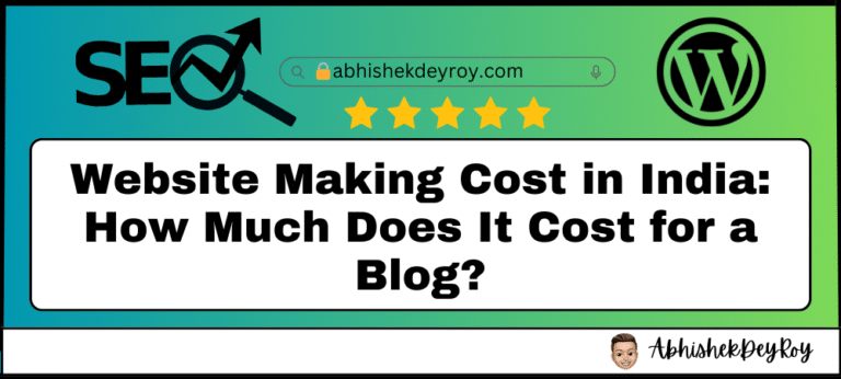 Website Making Cost in India How Much Does It Cost for a Blog