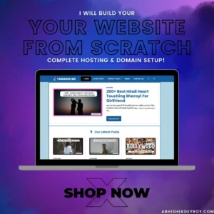 I Will Build Your Website from Scratch + Complete Hosting & Domain Setup!
