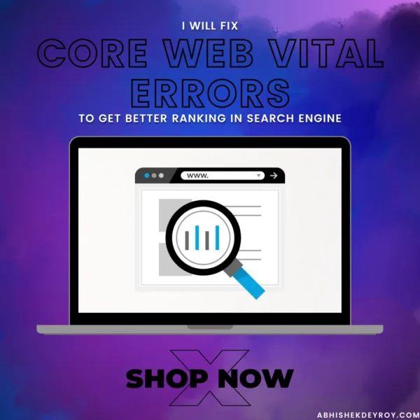 I Will Fix Core Web Vital Errors To Get Better Ranking In Search Engine